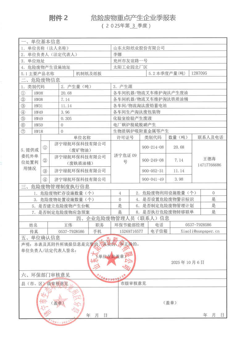 2025年世界杯官网线上平台危险废物第三季度报表.jpg